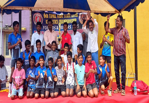 We are immensely proud that our talented children won various medals in the Long Jump Relay Race, and the winners.