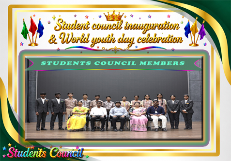 Senthil Matric Hr. Sec. School, Krishnagiri proudly inaugurated its Student Council, entrusting the newly elected leaders with their responsibilities. The ceremony inspired students to lead with confidence, integrity and a strong sense of responsibility while serving as role models for the school community.