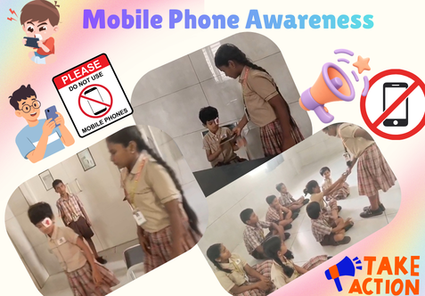 We are pleased to inform you that our enthusiastic stars from Kindergarten to std 5 have produced an impactful awareness video addressing mobile phone addiction.