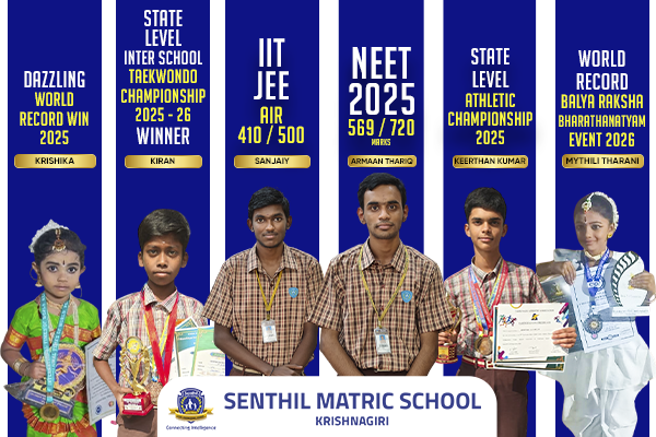 top 5  schools in KRISHNAGIRI