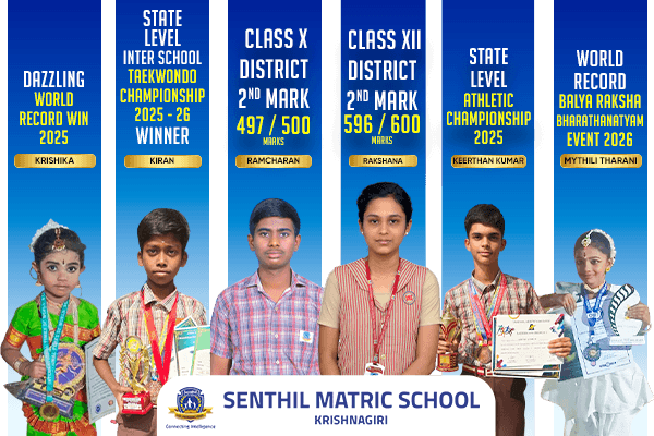 top 5  schools in KRISHNAGIRI